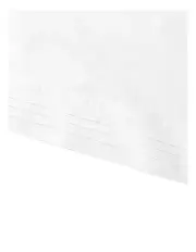 [Ralph Lauren Home] Organic Cotton Tuxedo Pleat Sheeting in White