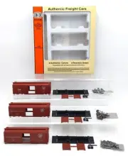Con-Cor 01-940102 HO Scale Pennsylvania RR 40' PS-1 Box Car Kit (Pack of 3) NIB