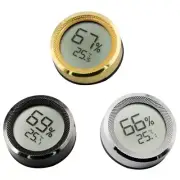 Digital Display Cigar Hygrometer Thermometer Temperature Gauge