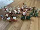 vintage christmas salt and pepper shakers Lot