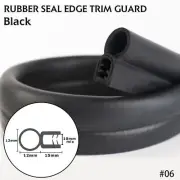 6ft/72'' Rubber Seal Edge Trim Defend Car Door/Trunk Lok Window Anti-noise/rub (for: Peugeot)