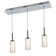 Annie LED 3L Island Bar Pendant Lights Clear | Marden Designer