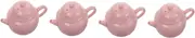 Alipis Ceramic Kungfu Teapot Small Retro Tea Kettle for Home Office Easy to Clean Teaware for Loose Leaf Blooming Tea Present