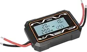 TENOL Precision Watt Meter Display LCD Display DC Power Meter Amp Meter Battery Meter, 100A