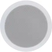 AUSTRALIAN MONITOR QF6CS 6" 10W 100V Ceiling Speaker White Abs Plastic Powder Coated Grill