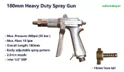 HEAVY DUTY SPRAY GUN 180 MM WEED SPRAYER SPOT ADJUSTABLE SPRAYING PATTERN