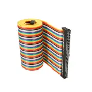 1Pack 64 Pins IDC Wire Flat Ribbon Cable 46.5 Inch 2.54cmm Pitch Type C