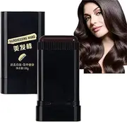 Safe and Convenient Comb Hair Dye,Waterproof and Sweat-Proof Hair Dye Comb,Hair Dy-e Comb Applicator for Root Touch Up,Hair Dy-e Concealer for Men & Women,Hair D-ye for Grey Hair Cover Up,Brown