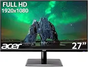Acer EH273 27 inch FHD Monitor (VA Panel, 75Hz, 4ms, HDMI, VGA, Black)