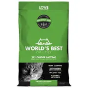 World's Best Unscented Clumping Cat Litter 12.7kg