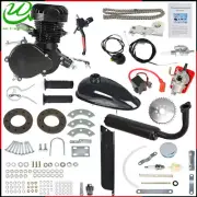 Upgraded 2 Stroke Motorised Bicycle Push 100cc Bike Motor Petrol Engine Kit new