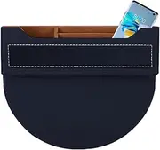 Car Side Seat Pocket - Space-Saving Organizer PU Leather Seat Side Filler | SUV Truck Caravan Stowing Tidying Box Automotive Trim for Business Cards, Lipstick
