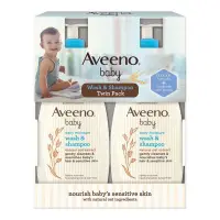 在飛比找蝦皮購物優惠-👶艾維諾 Aveeno 艾惟諾 嬰兒燕麥洗髮沐浴露 2入組 