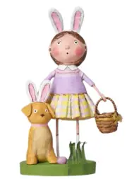 All Ears for Easter Figurine by Lori Mitchell