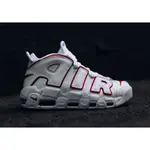 NIKE AIR MORE UPTEMPO 大AIR 白底紅線 921948-102