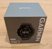 Brand New Black Garmin Fenix 6 Pro Solar Premium Multisport GPS Watch