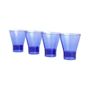 Here's How The Gilda Tumbler Set Of 4 Cobalt