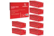 50x Double-sided T-Shape A4 Sign Holder Menu Paper Landscape W297 x D78 x H210mm