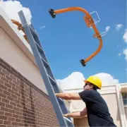 Ladder Roof Hook Ladder Stabilizer Ladder Extension Accessory for Roof Gutter AU