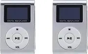 Binxind 2X Mini USB Clip MP3 Player Video Screen Support 32GB Micro-SD TF Card