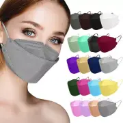 KF94 Adult Face Mask Four-Layer Filter Protective Non Woven Mouth Mask Cover 10X