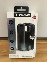 NEW Pelican Shield G10 Rugged Case w/ Clip for iPhone 12 Mini 5.4" Black/Gray