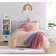 Koolaburra by UGG Lulu Pink Kids Twin Quilt Set