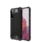 MCC Shockproof Samsung Galaxy S21+ Plus 5G Heavy Duty Tough Case Cover [Black]