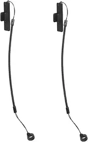 ELAYARD 2pcs Elastic Lanyard for Stylus Pens Retractable Spring Strap for Drawing Pens Versatile Use Offices Schools and Meetings for Convenience