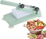 Meat Slicer, Stainless Meat Cutter, Meat Food Slicer Slicing Machine, Adjustable Manual Meat Cutter, Removable Household Slicing Machine Kitchen Tools for Beef Vegetable Meat