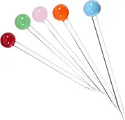 5Pcs Glass Cocktail Picks Reusable Fruit Mixing Sticks for Appetizers Desserts Drinks Decorative Skewers for Parties Weddings Everyday Use