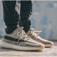 ADIDAS YEEZY BOOST 350 V2 ZYON 灰 黑 FZ1267 男女款