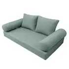 |COVER ONLY| Style 1 Twin Knife Edge Daybed Mattress Bolster Pillow Covers AD002