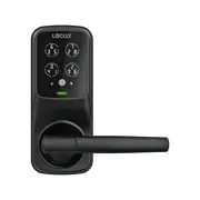 Lockly Matte Black Lux Compact Mortice Smart Lock