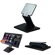 Adjustable LCD Monitor Stand Metal Folding Monitor Stand Touch Screen Black