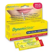Dynamiclear Rapid Cold Sore Treatment 2 Pack