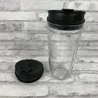 Ninja Auto-iQ Small Single Serve 24 Oz Cup with 2 Lid for NutriNinja Blender