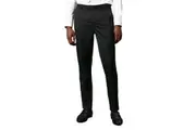 Burton Mens Tailored Waistband Skinny Tuxedo Trousers (Black) (38R)