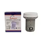 Single LNB 0.1dB KU Band LNBF FTA HD Ready Linear Satellite Dish 1-Port Receiver