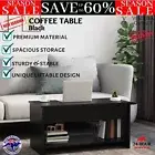 Coffee Table Lift Up Top Modern Tables Hidden Book Storage Shelf w/Compartment