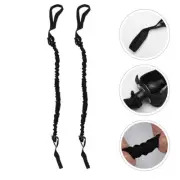 4 Pcs Abdominal Wheel Elastic String Straps Deadlift Resistance Band