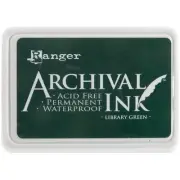 Ranger Archival Ink Pad #0-Library Green AIP-31475