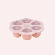 Silicone 150ml Multiportions Tray - Pink by Béaba | the memo