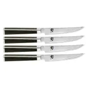Shun Kai Classic Steel & Pakka Wood 4-Piece Steak Knife Set