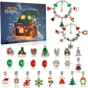 Christmas Advent Calendar Bracelets 2024 For Girls 24 Days Xmas Countdown DIY 22