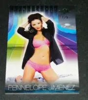2017 Benchwarmer PENNELOPE JIMENEZ Dreamgirls #66 Green Foil Variant/10 PLAYBOY