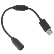 Wired controller usb breakaway cable adapter lead for 360 guitar hero rIUUUrc