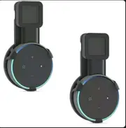 WALI AMM002-2B Outlet Wall Mount Stand for Smart Home Speakers Voice Assistants