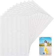 2040Pcs Photo Corners 20 Sheet Self Adhesive Picture Corner Sticker for Scrapbooking,Photo Mounting Corner for Wedding DIY Scrapbook Album Diary Journal Guest Book Memory Book (Transparent)