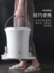 乾衣機 甩幹機 脫水機 甩水機 手動免電脫水機 家用學生宿舍不用電甩干桶手拉式小型衣服單甩拾秒 交換禮物全館免運